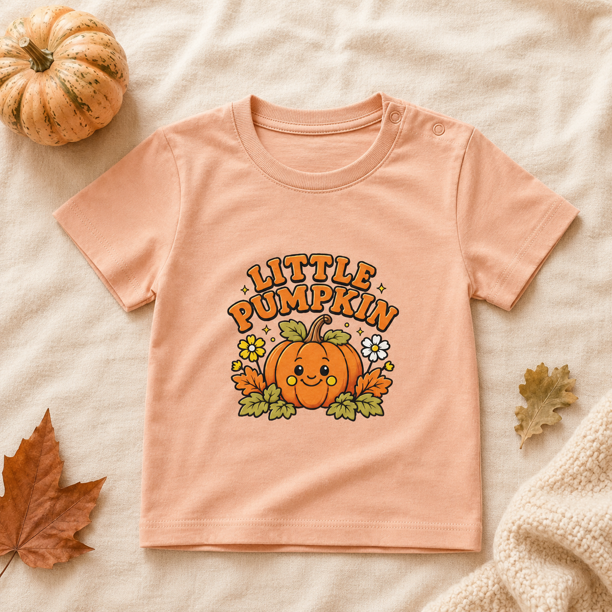 Pumpkin Patch Club - Little Pumpkin Baby T-Shirt
