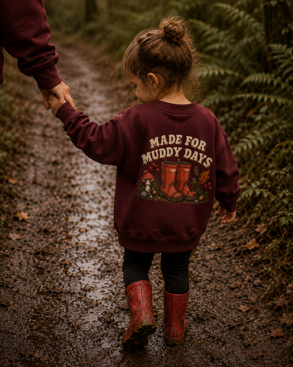 Made For Muddy Days Mini Sweatshirt