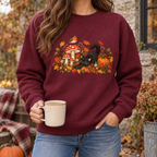 Autumn Kitty Mama Sweatshirt